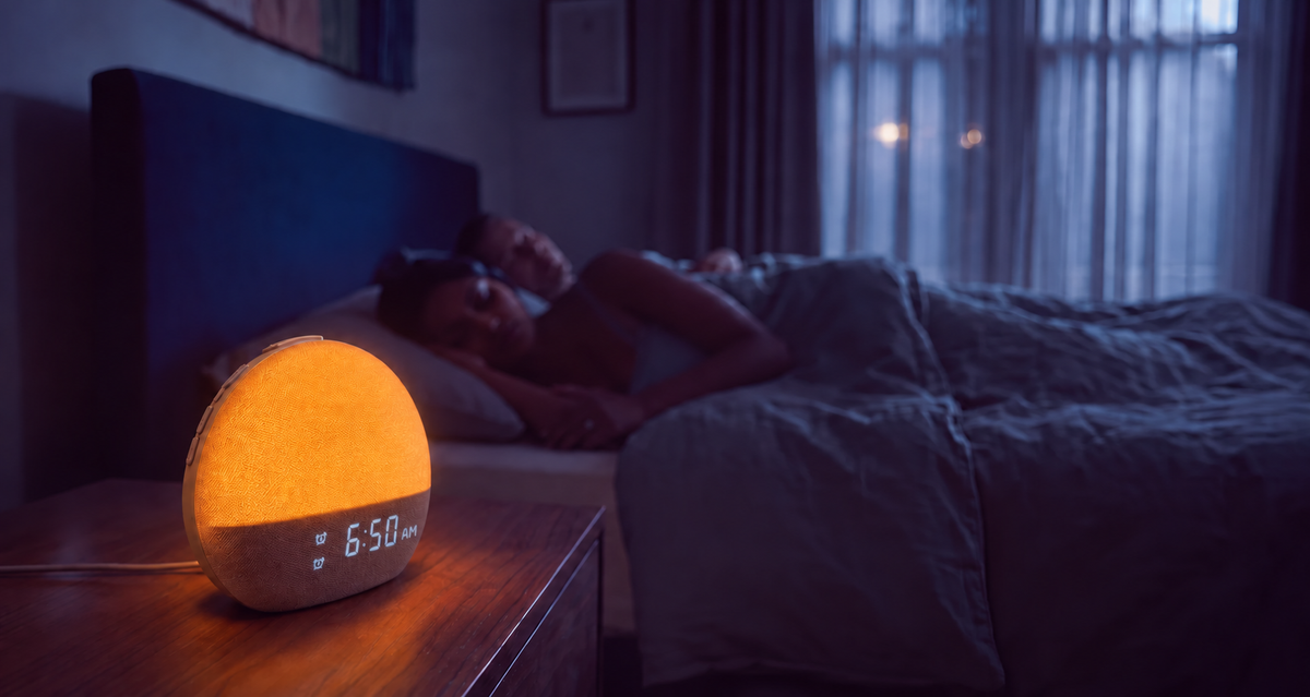 Dawn sunrise alarm clock