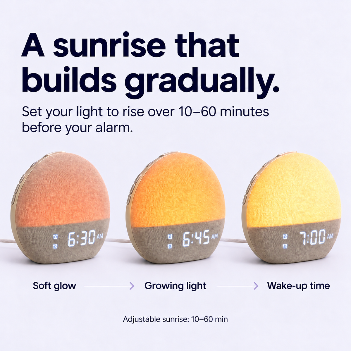Dawn Sunrise Alarm Clock — 2